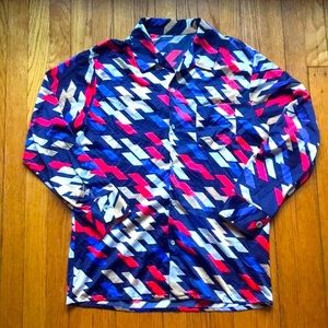 Silky Vintage Button Down Men's Shirt